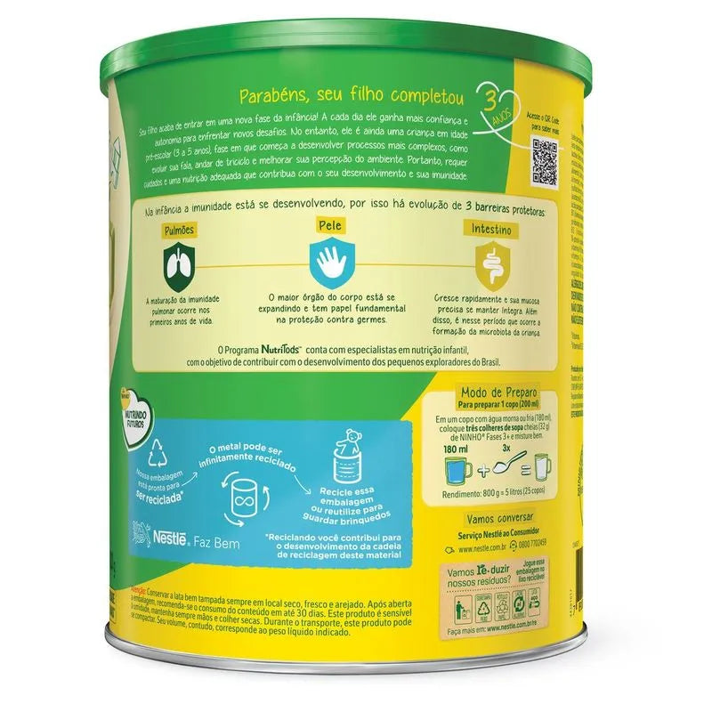 NINHO Fases 3+ 800g