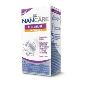 Suplemento Pediátrico NANCARE Flora Imune com Vitamina D 5 ml